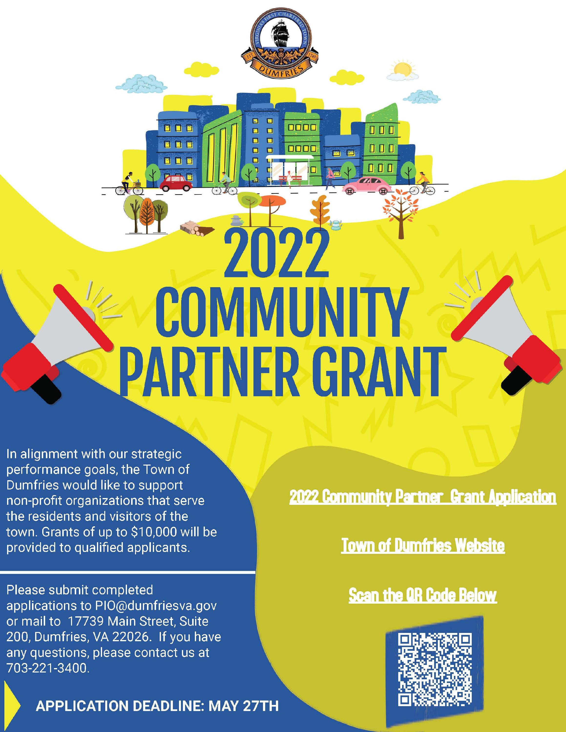 Community Partner Grant Flyer